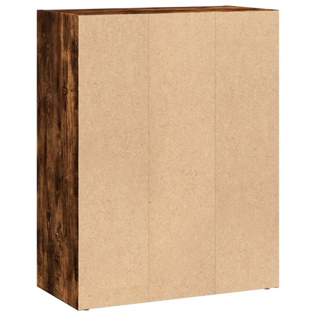 Regal za knjige boja hrasta 60x30x77 cm konstruirano drvo