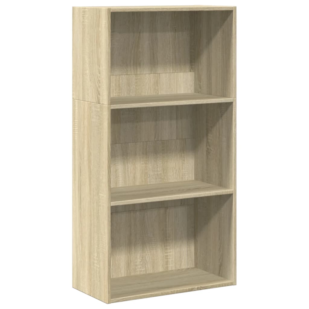 Regal za knjige boja hrasta 60x30x114 cm od konstruiranog drva