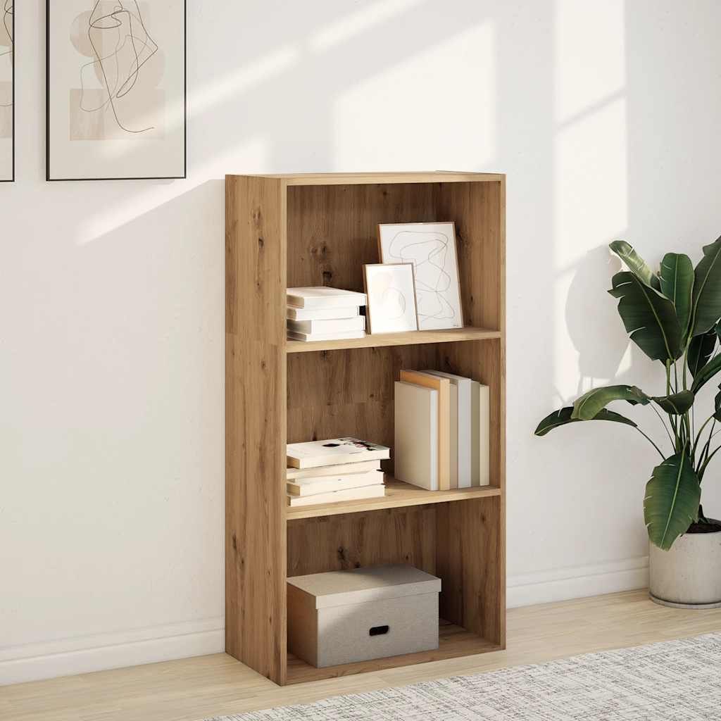 Regal za knjige boja hrasta 60x30x114 cm konstruirano drvo