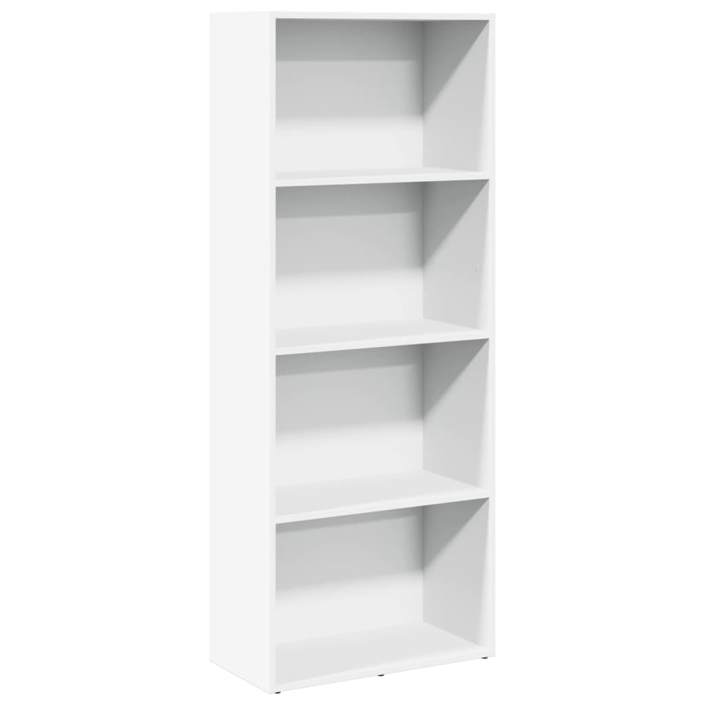 Regal za knjige bijeli 60x30x152 cm od konstruiranog drva