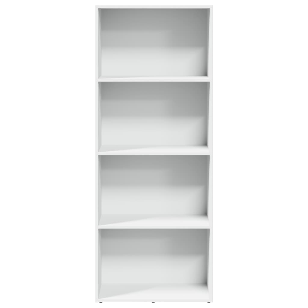 Regal za knjige bijeli 60x30x152 cm od konstruiranog drva