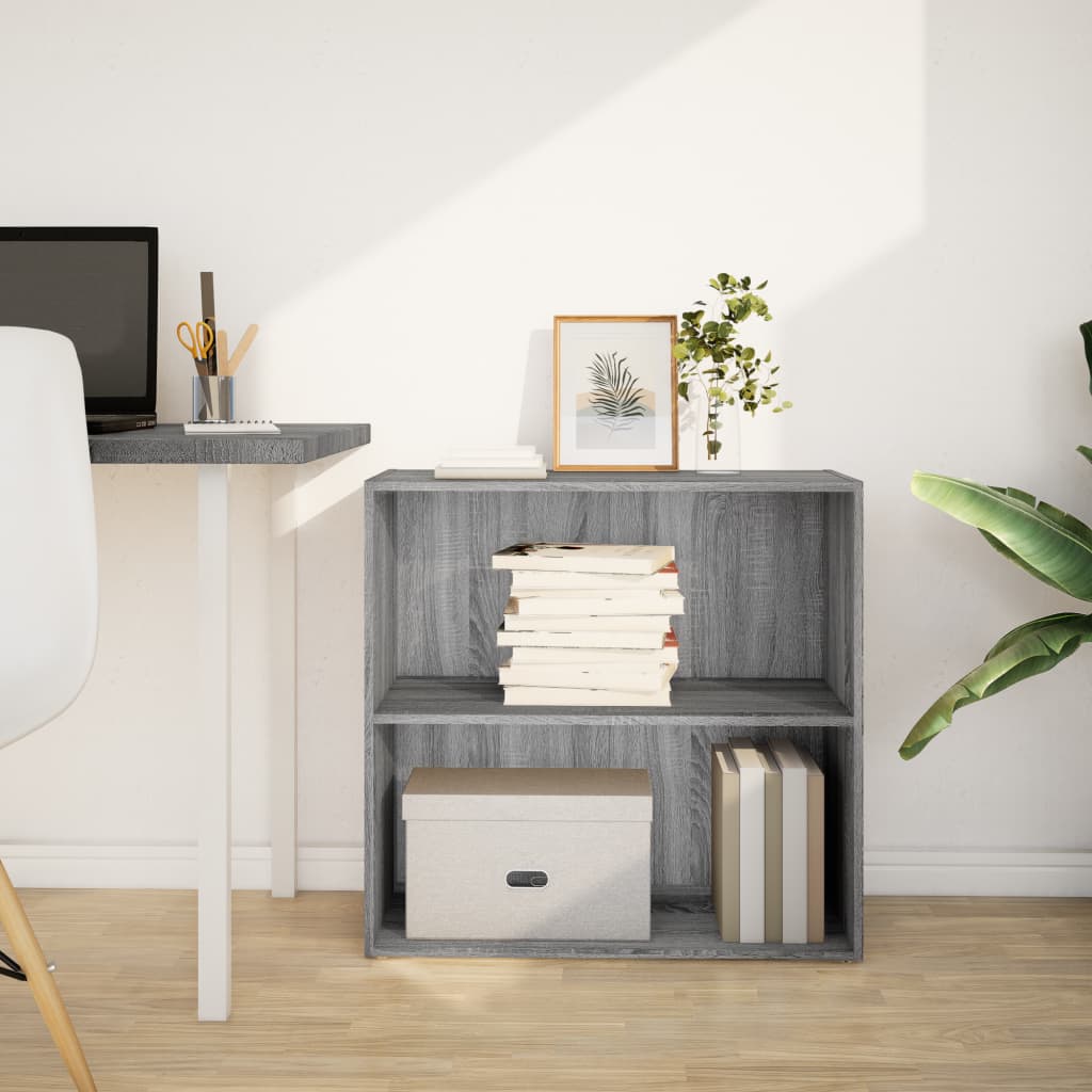 Regal za knjige boja hrasta 80x30x77 cm konstruirano drvo