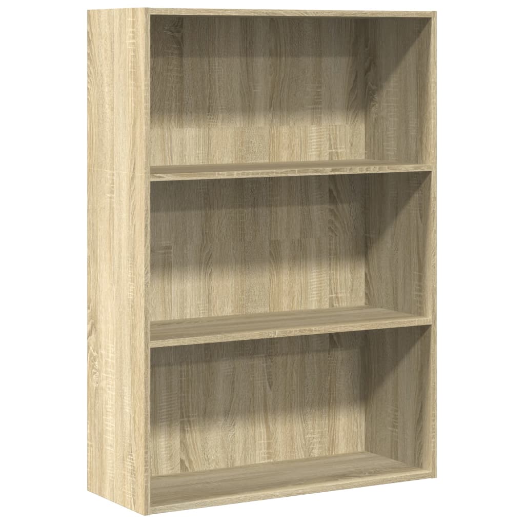 Regal za knjige boja hrasta 80x30x114 cm od konstruiranog drva