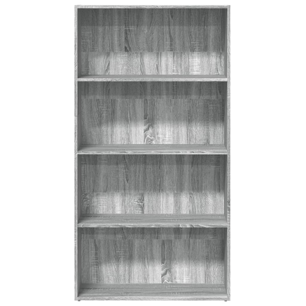 Regal za knjige boja hrasta 80x30x152 cm konstruirano drvo