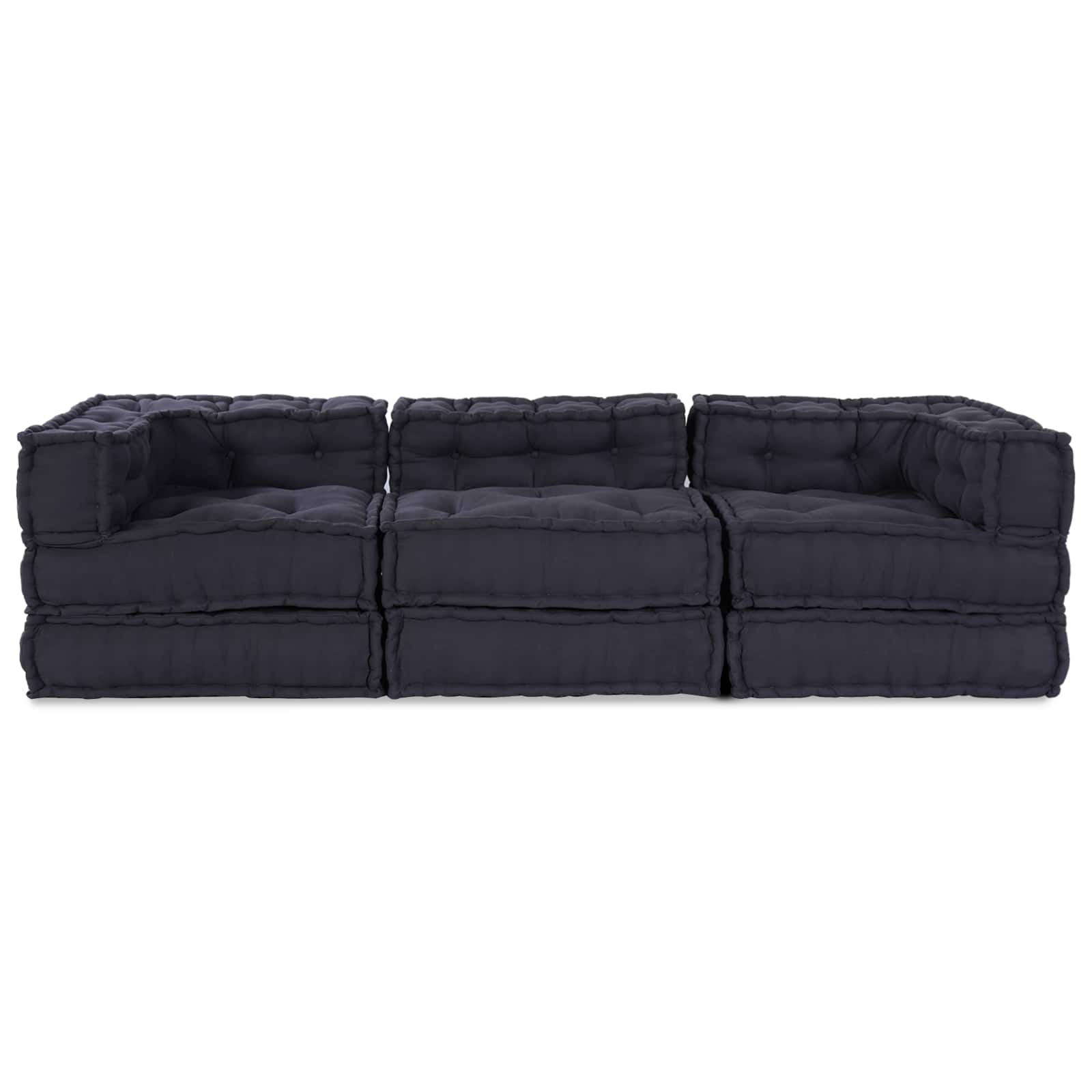 Modularna sofa 3 pcs Antracit Tkanina