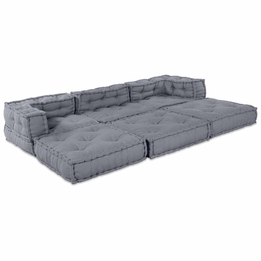 Modularna sofa 3 pcs Siva Tkanina