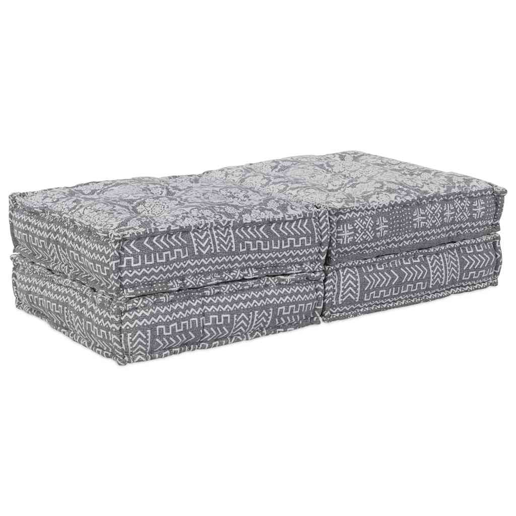 Modularna sofa 2 pcs Svjetlosiva 140 x 70 x 36 cm Tkanina