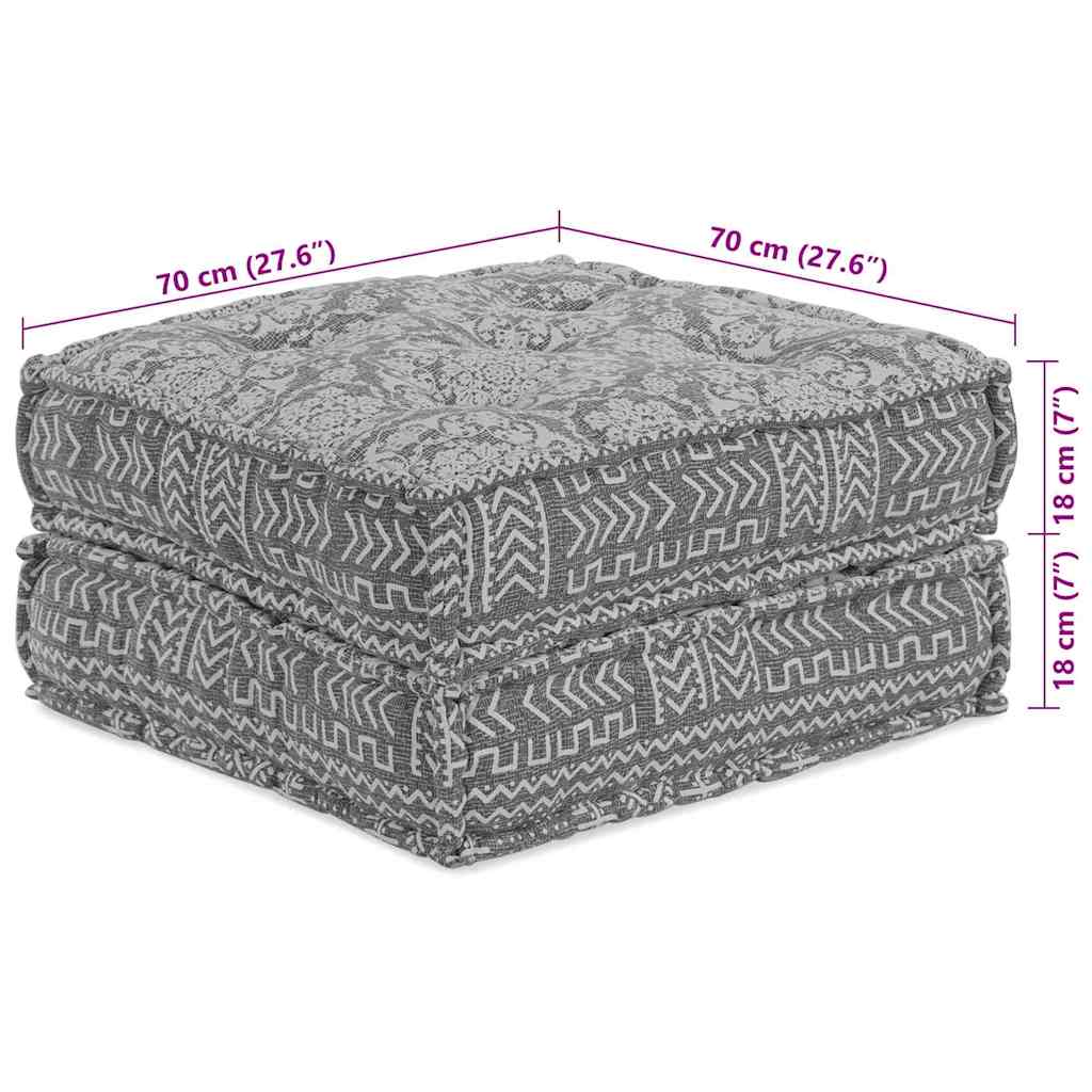 Modularna sofa 2 pcs Svjetlosiva 140 x 70 x 36 cm Tkanina