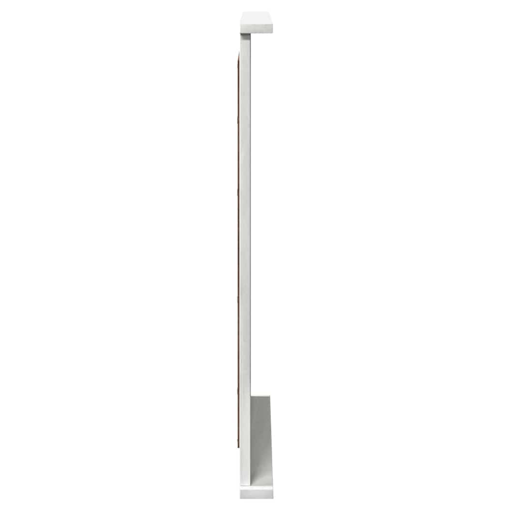 Ogledalo VIGO Antič White 55,5 x 5 x 70 cm Masivna borovina