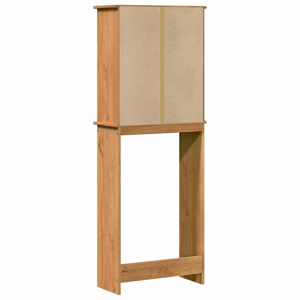 Kabinetska WC VIGO Smeđa i medena smeđa 60 x 27 x 161 cm