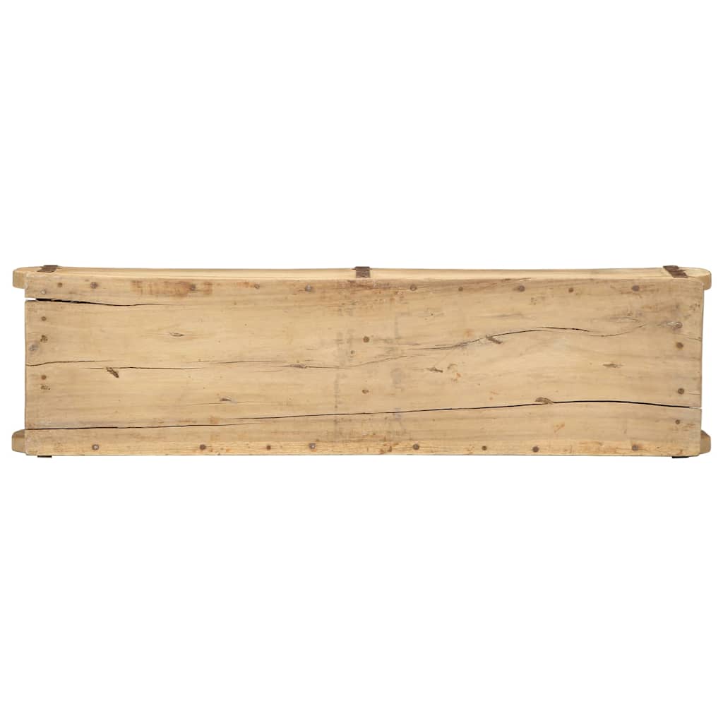 Pladanj 4 pcs Smeđa 57 x 15 x 9 cm Čvrsto drvo iz reciklaže