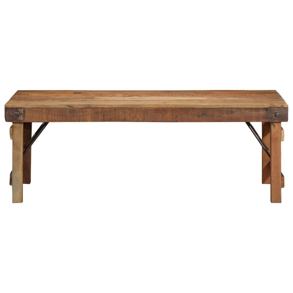 Kava Stol Smeđa 110 x 55 x 40 cm Čvrsto drvo iz reciklaže