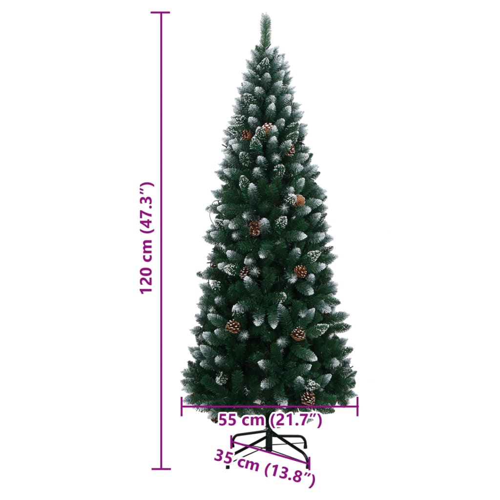 Umjetno božićno drvce sa 150 LED žarulja 120 cm