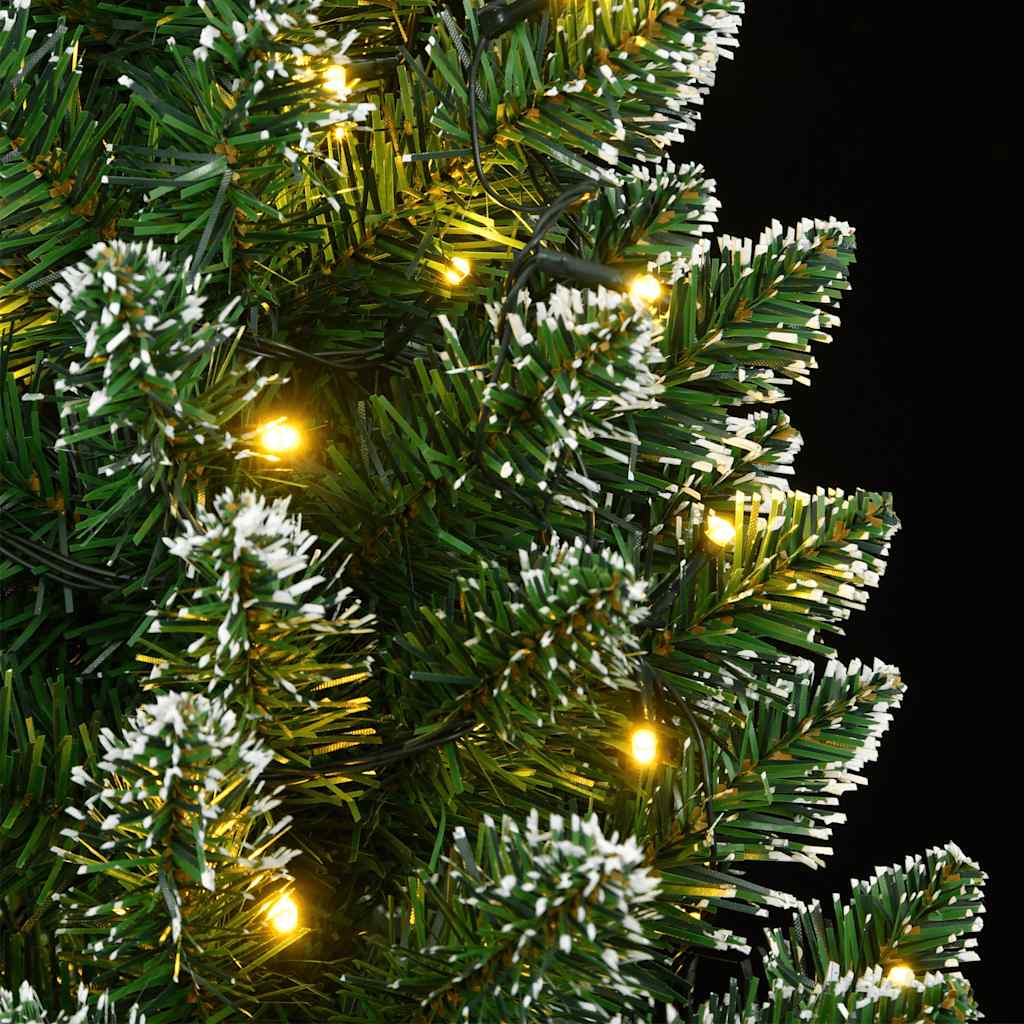 Umjetno tanko božićno drvce s 300 LED žarulja 210 cm