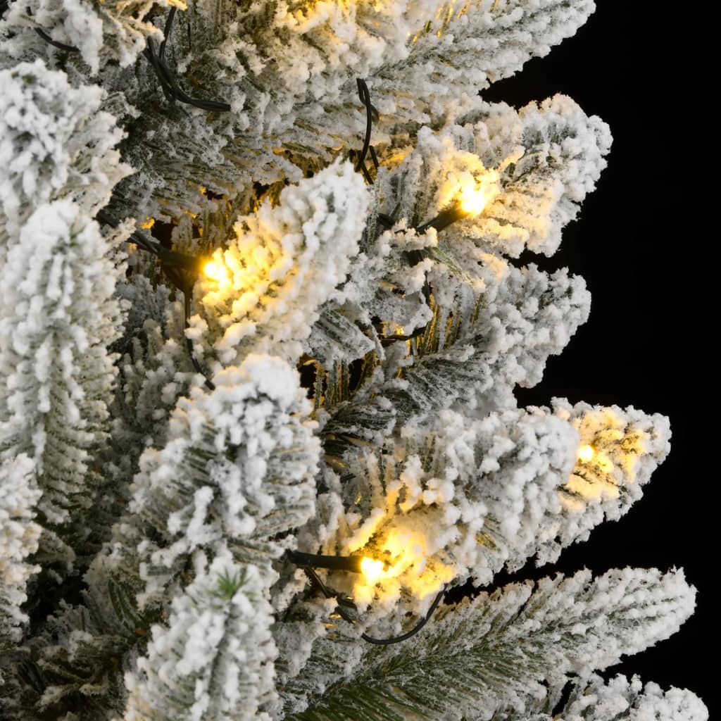 Umjetno božićno drvce sa 150 LED žarulja i snijegom 120 cm