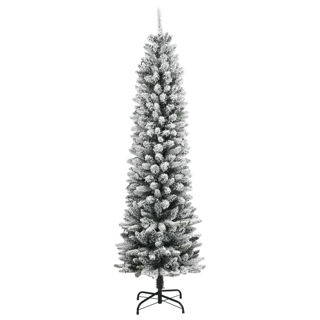 Umjetno božićno drvce s 300 LED žarulja i snijegom 180 cm