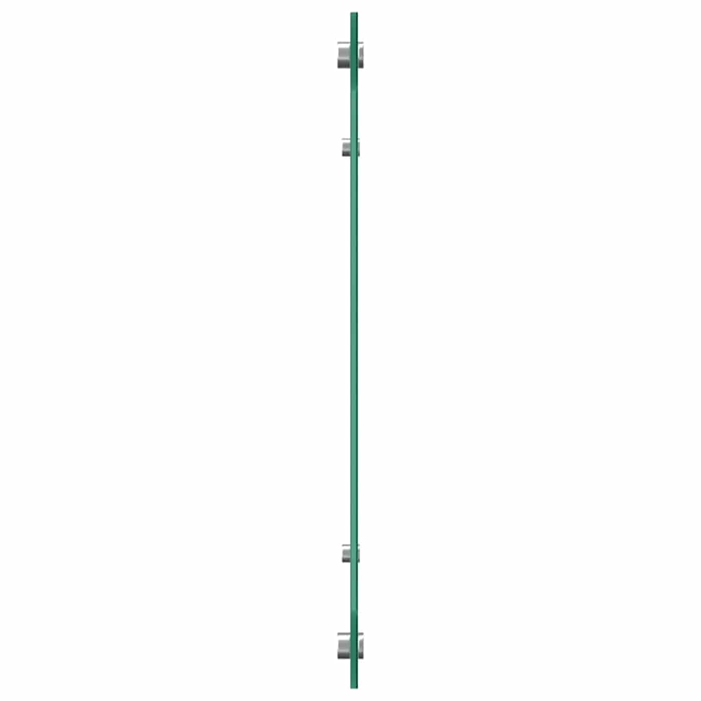 Kuhinjske zaštite od prskanja 2 kom prozirne 80x60 cm staklene
