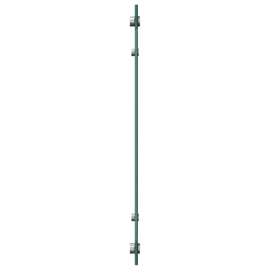 Kuhinjske zaštite od prskanja 2 kom crne 70 x 60 cm staklene