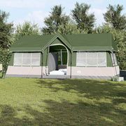 Obiteljski šator s krovom Zelena i bež 622 x 295 x 238 cm