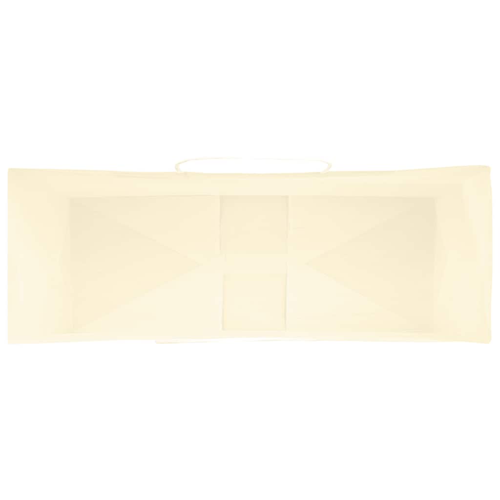 Papirnate vrećice 250 kom s ručkama žute 45x17x48 cm