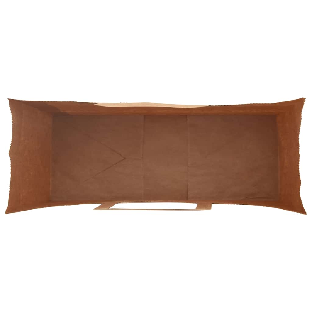 Papirnate vrećice 250 kom s ručkama crne 32x12x42 cm