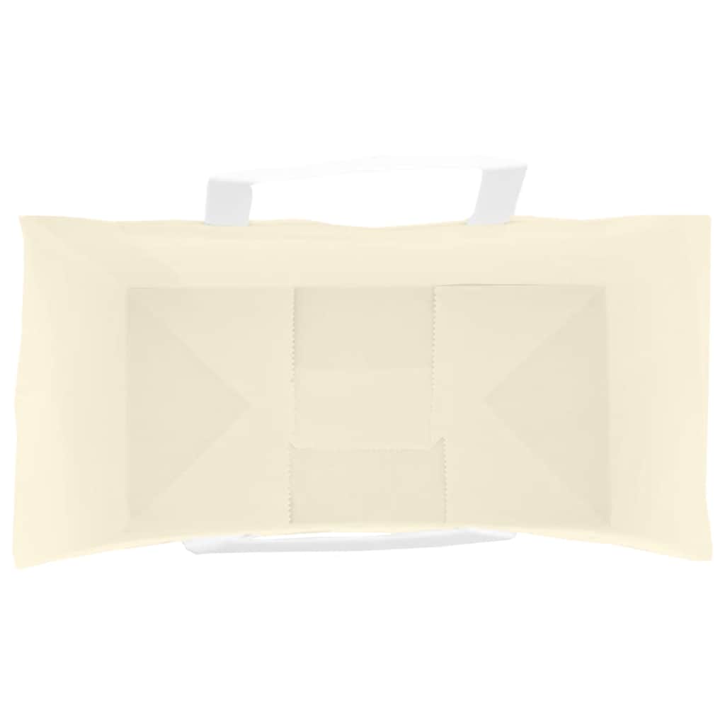 Papirnate vrećice 250 kom s ručkama žute 21x11x31 cm