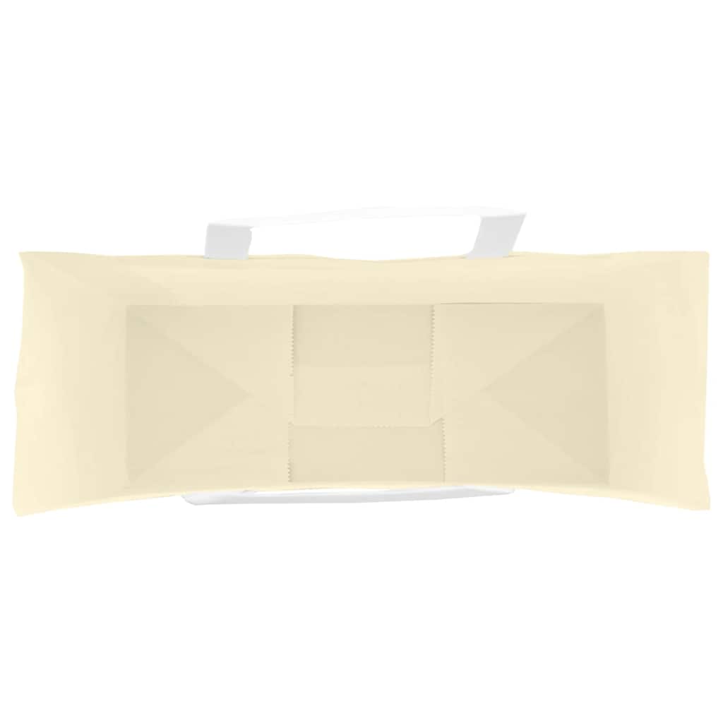 Papirnate vrećice 250 kom s ručkama žute 45x17x48 cm