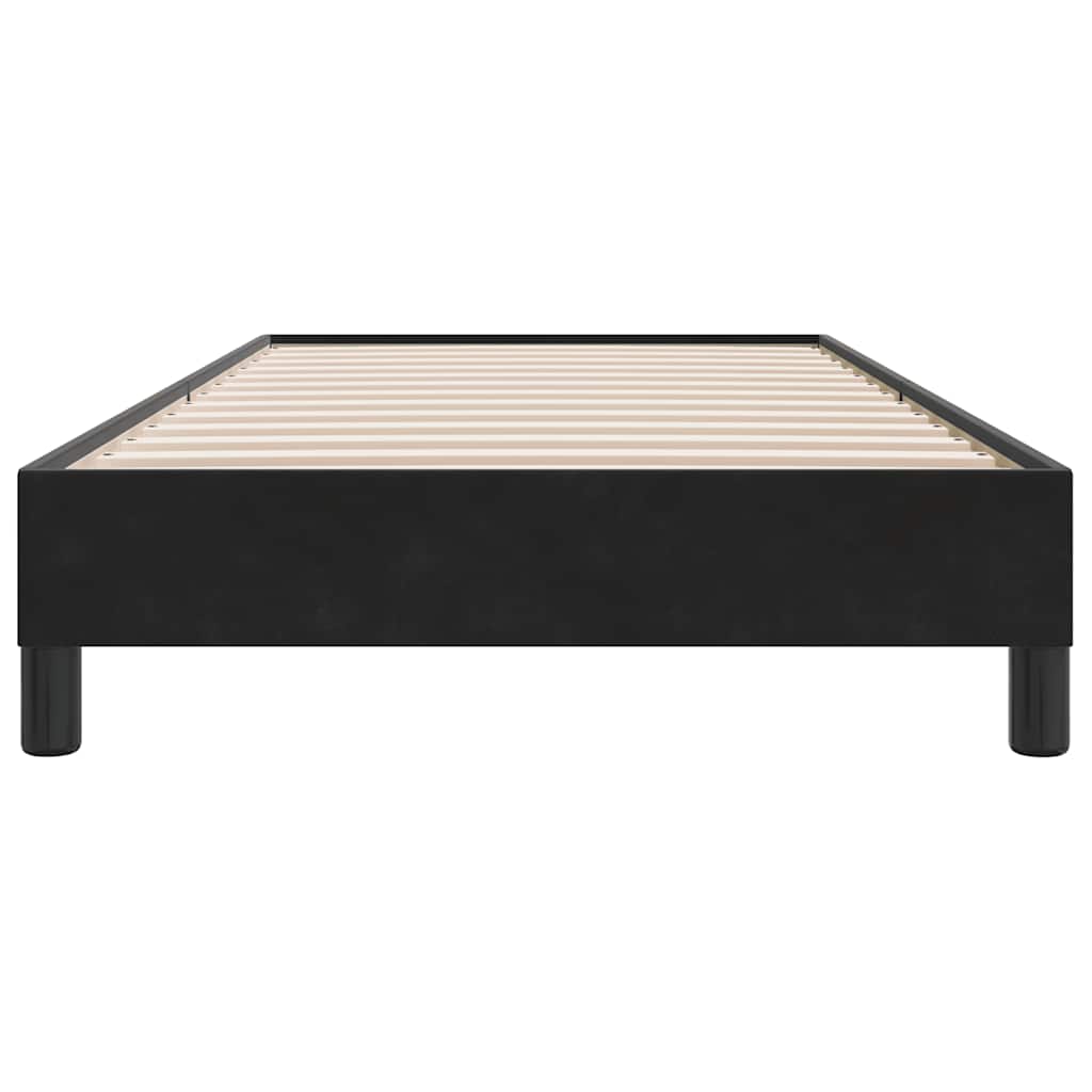 Box Spring krevet bez madraca crni 100x210 cm samt