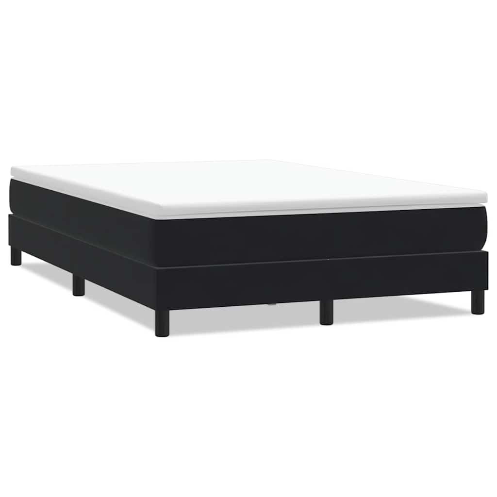 Box Spring krevet bez madraca crni 160x210 cm samt