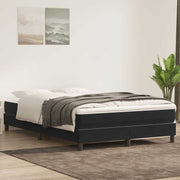 Box Spring krevet bez madraca crni 160x220 cm samt