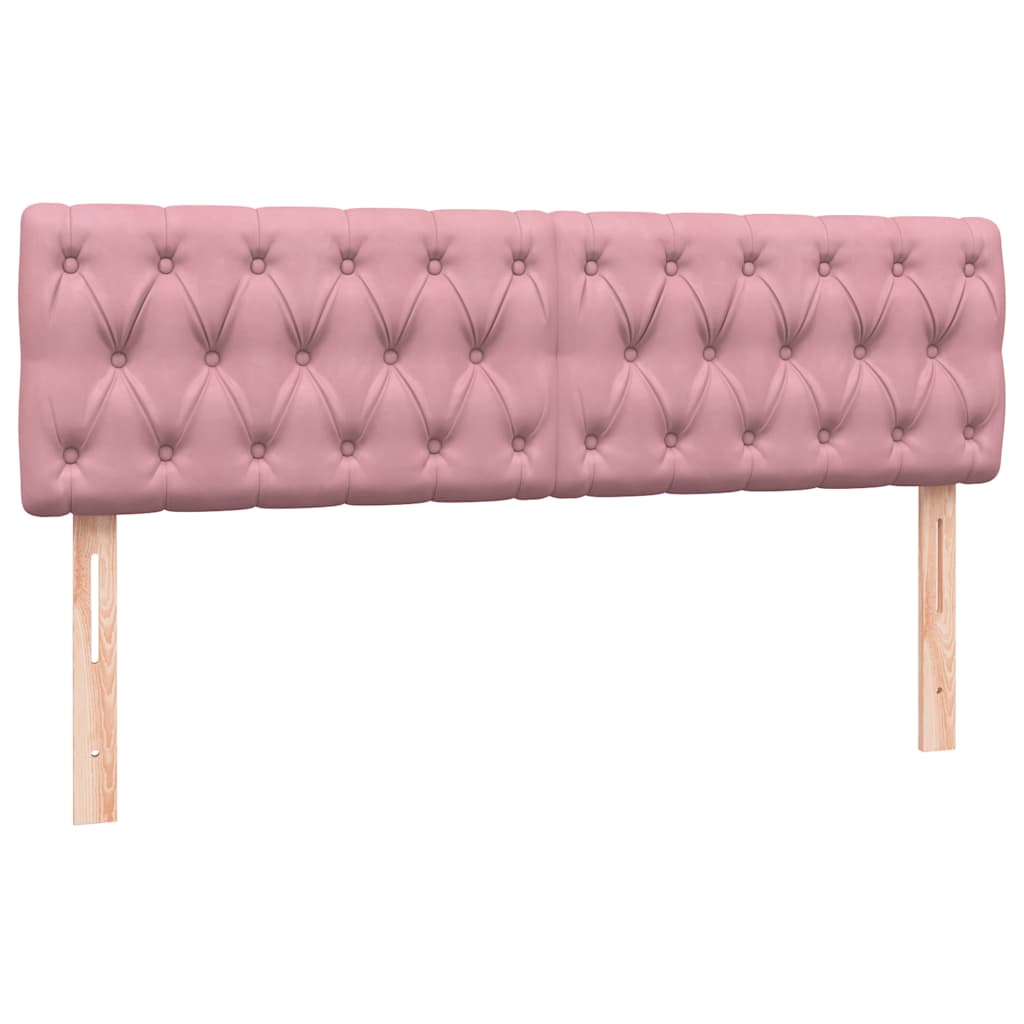 Box Spring krevet s madracem ružičasti 160x220 cm baršun