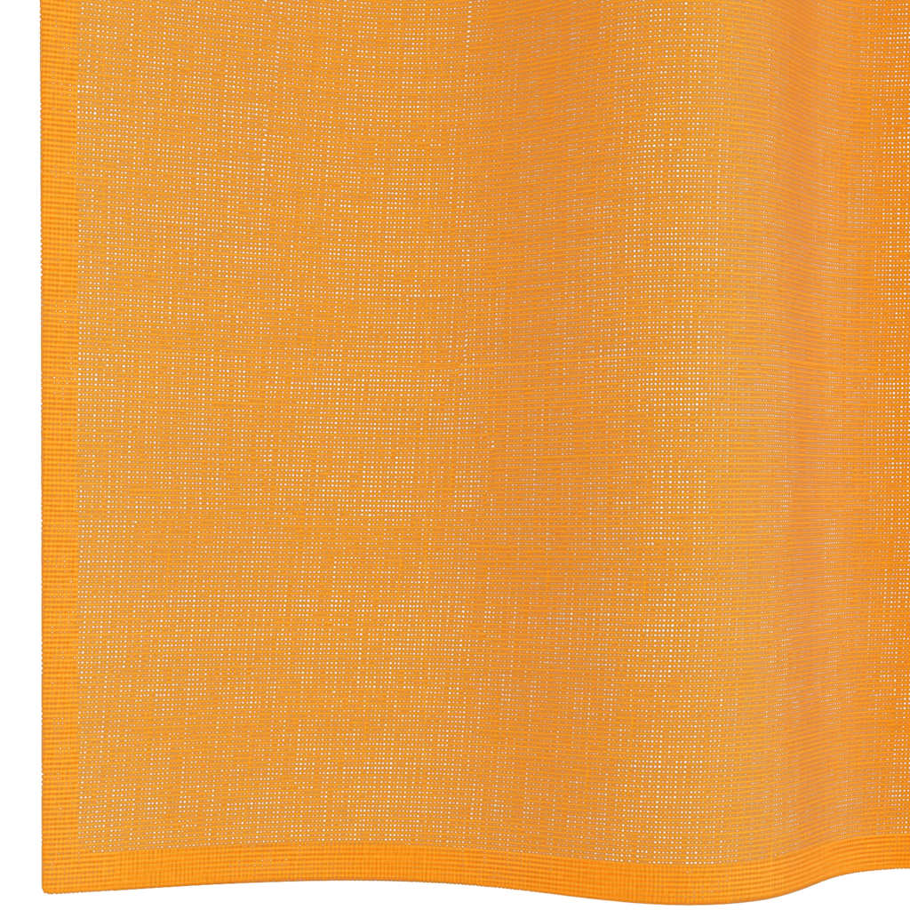 Voile zavjese s ušicama 2 kom narančaste 140x225 cm