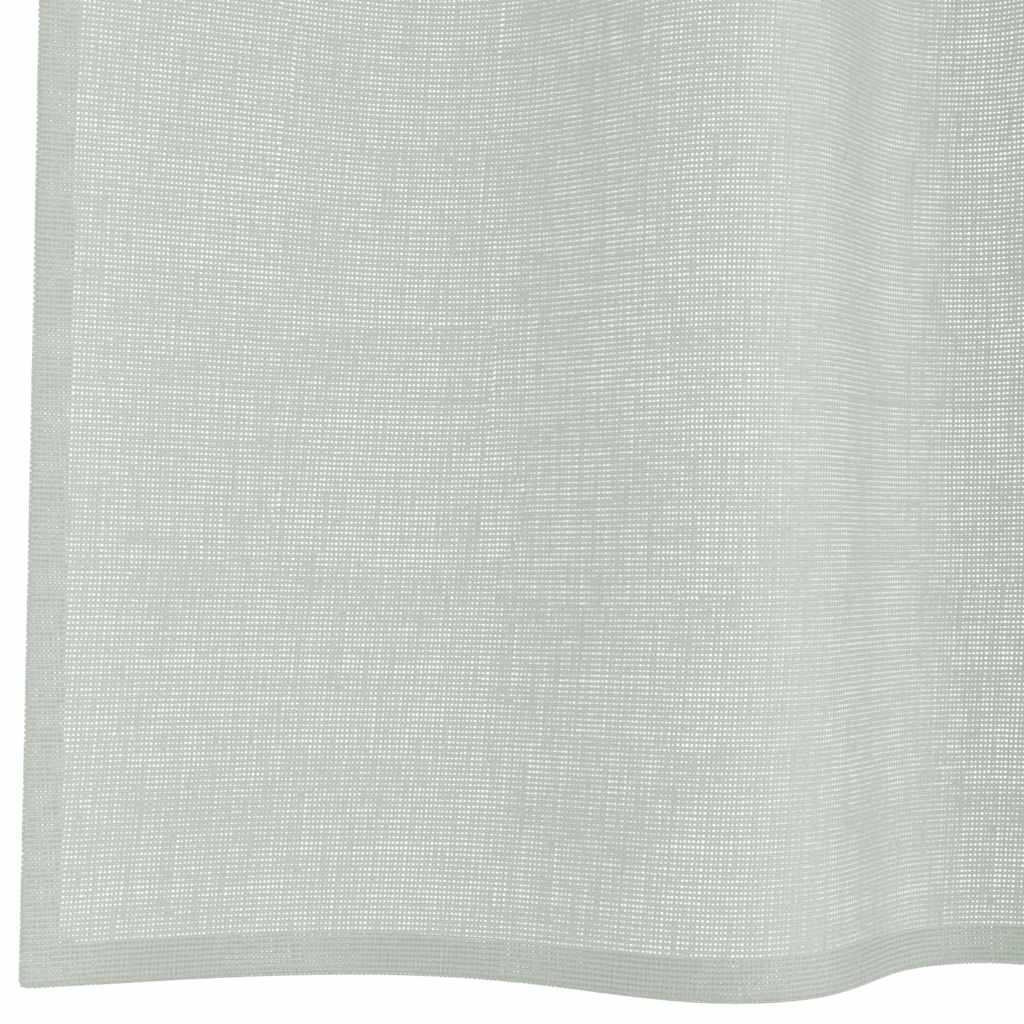 Voile zavjese s petljama 2 kom svijetlosive 140x260 cm