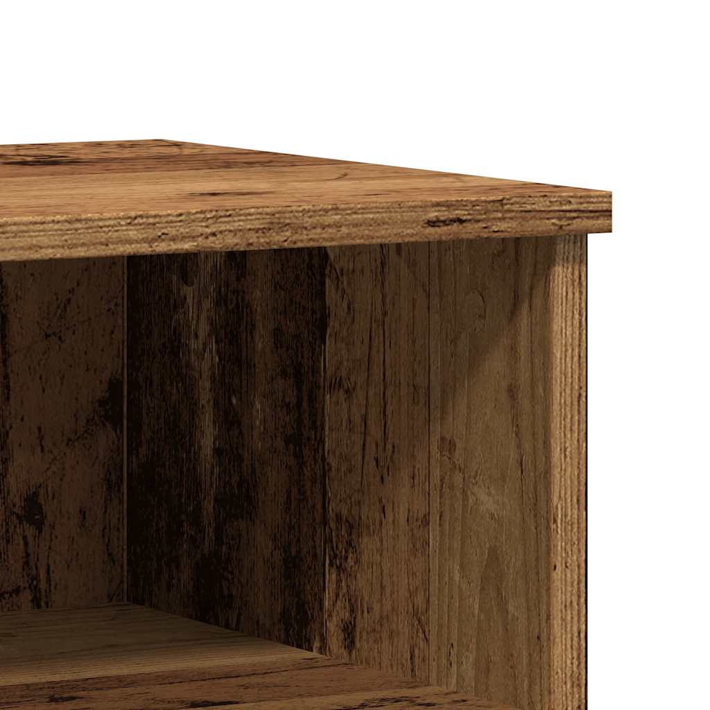 Noćni ormarići 2 kom Staro drvo 40x35x50 cm Konstruirano drvo