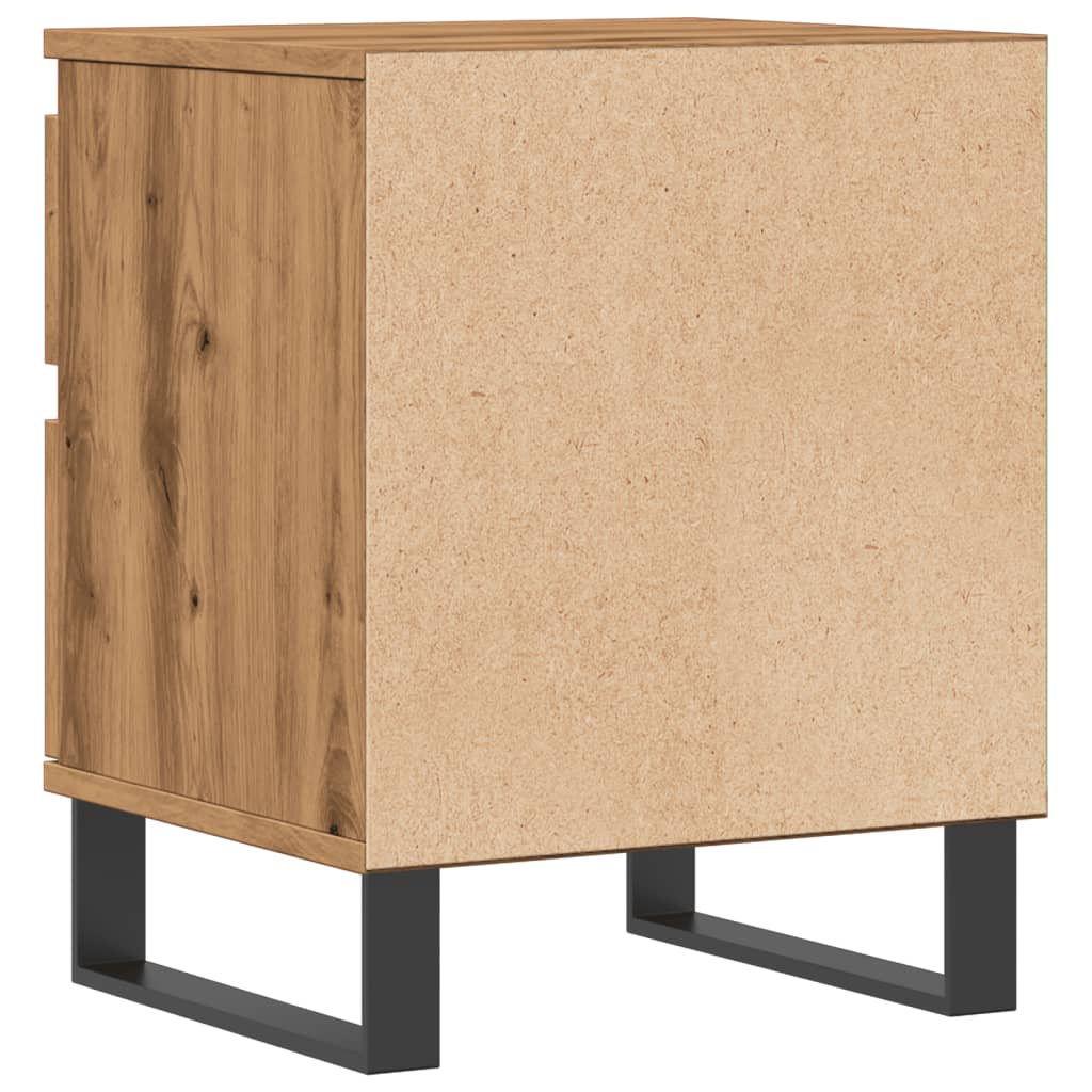 Noćni ormarić Artisan hrast 40x35x50 cm izrađeno drvo