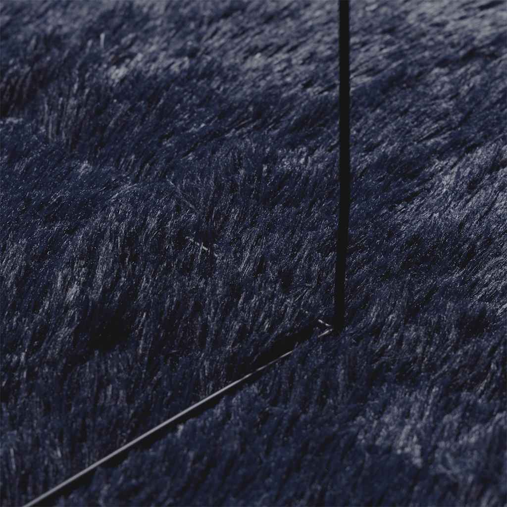 Čupavi tepih s visokim vlaknima NAVARRA tamnoplavi 200x290 cm