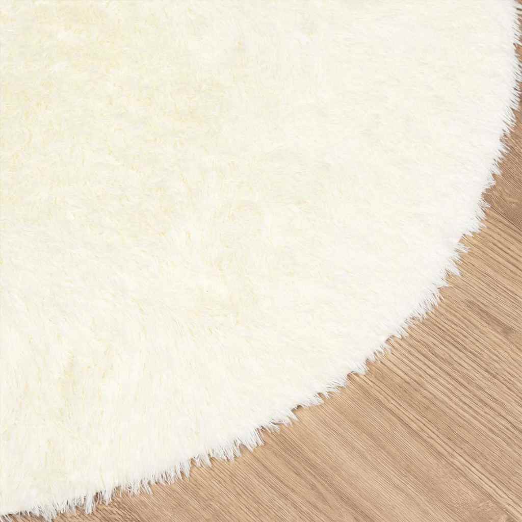 Čupavi tepih s visokim vlaknima NAVARRA krem 240x240 cm