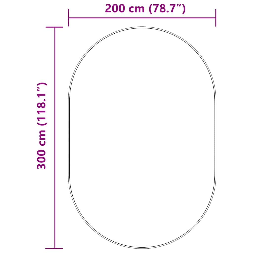 Čupavi tepih s visokim vlaknima NAVARRA srebrnosiva 300x200cm