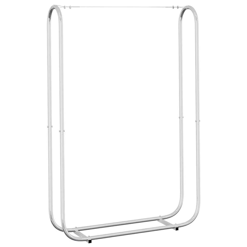 Stalak za drva za ogrjev 100x25x150 cm Pocinčani čelik