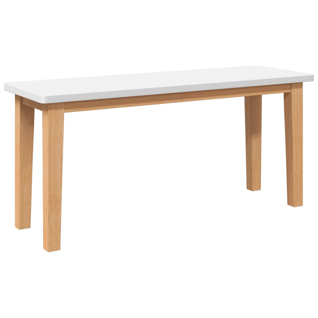 Klupa 90 cm puna drvena guma
