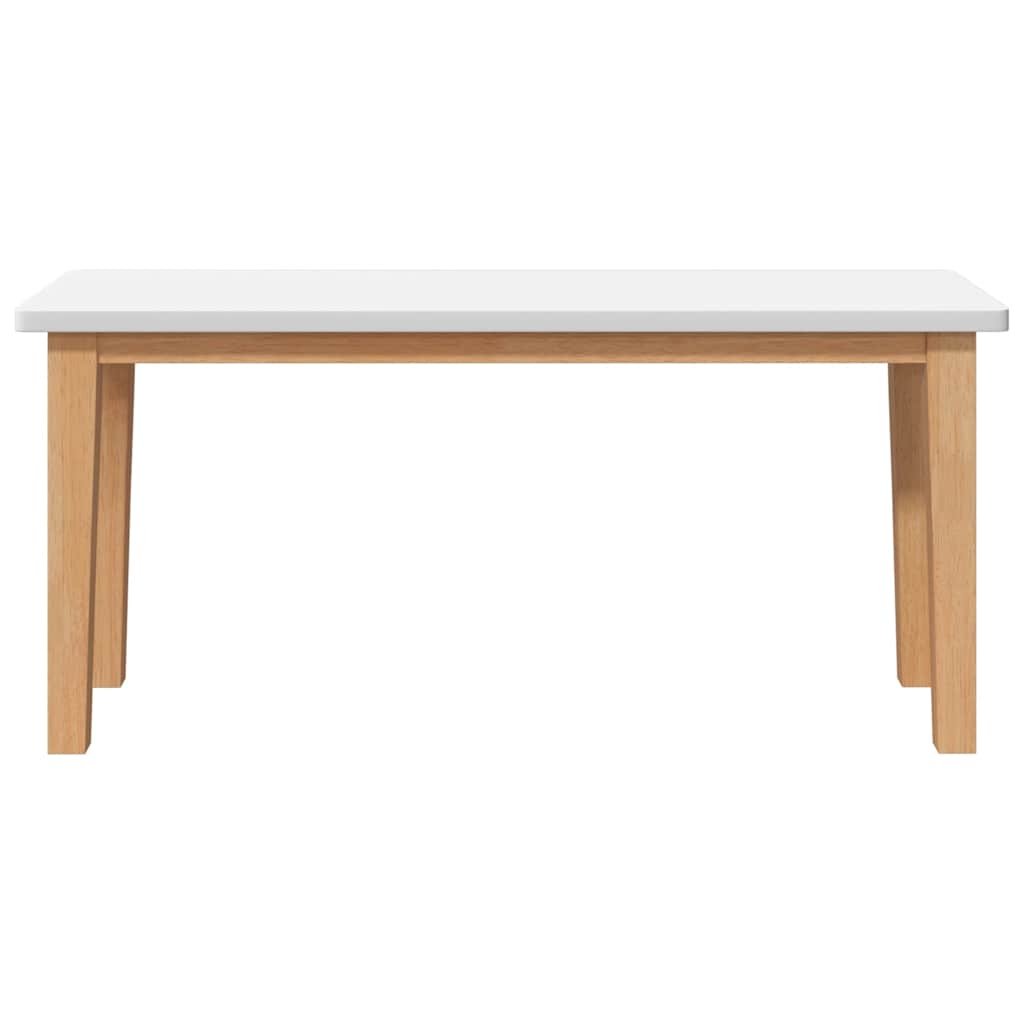Klupa 90 cm puna drvena guma