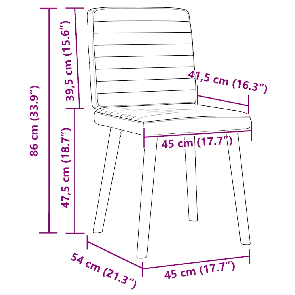 Blagovaonske stolice od tkanine 4 kom oblačnosive