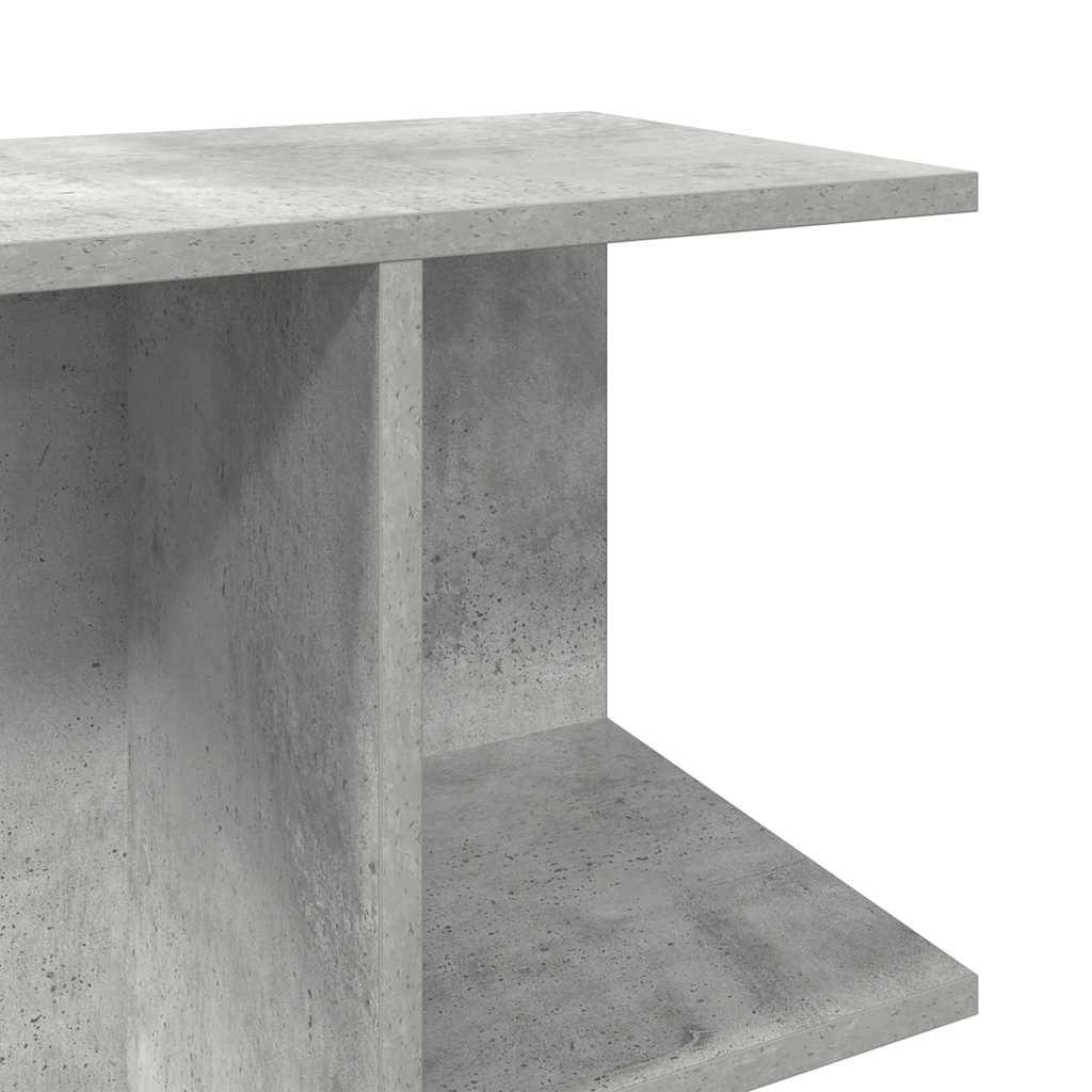 Noćni ormarići 2 kom beton siva 46,5x29x61cm konstruiranog drva