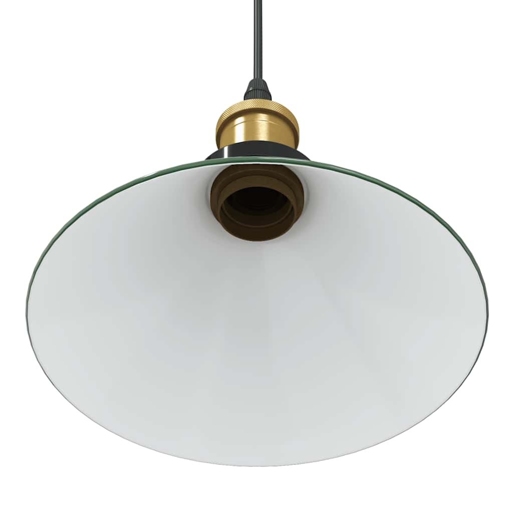 Visilica podesiva po visini E27 sjajno zelena Ø 22 cm metal