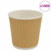 papirnate šalice za kavu 1000 kom 4 oz 100 ml smeđe
