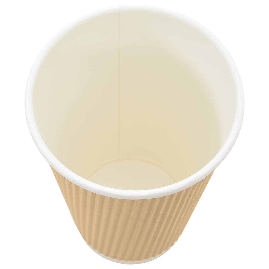 papirnate šalice za kavu 500 kom 16 oz 400 ml smeđe