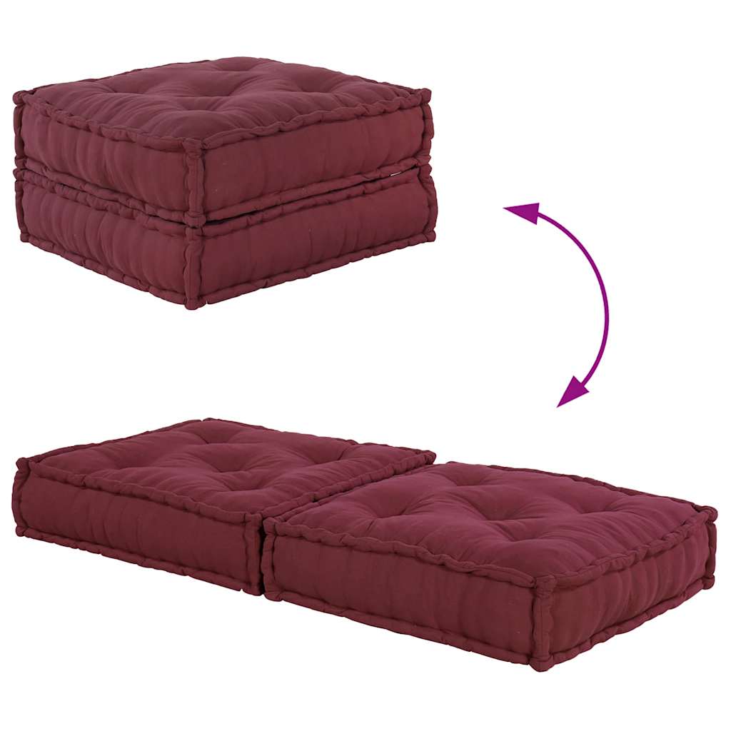 Modularna sofa, kestenjasta, 70x70x36, tkanina