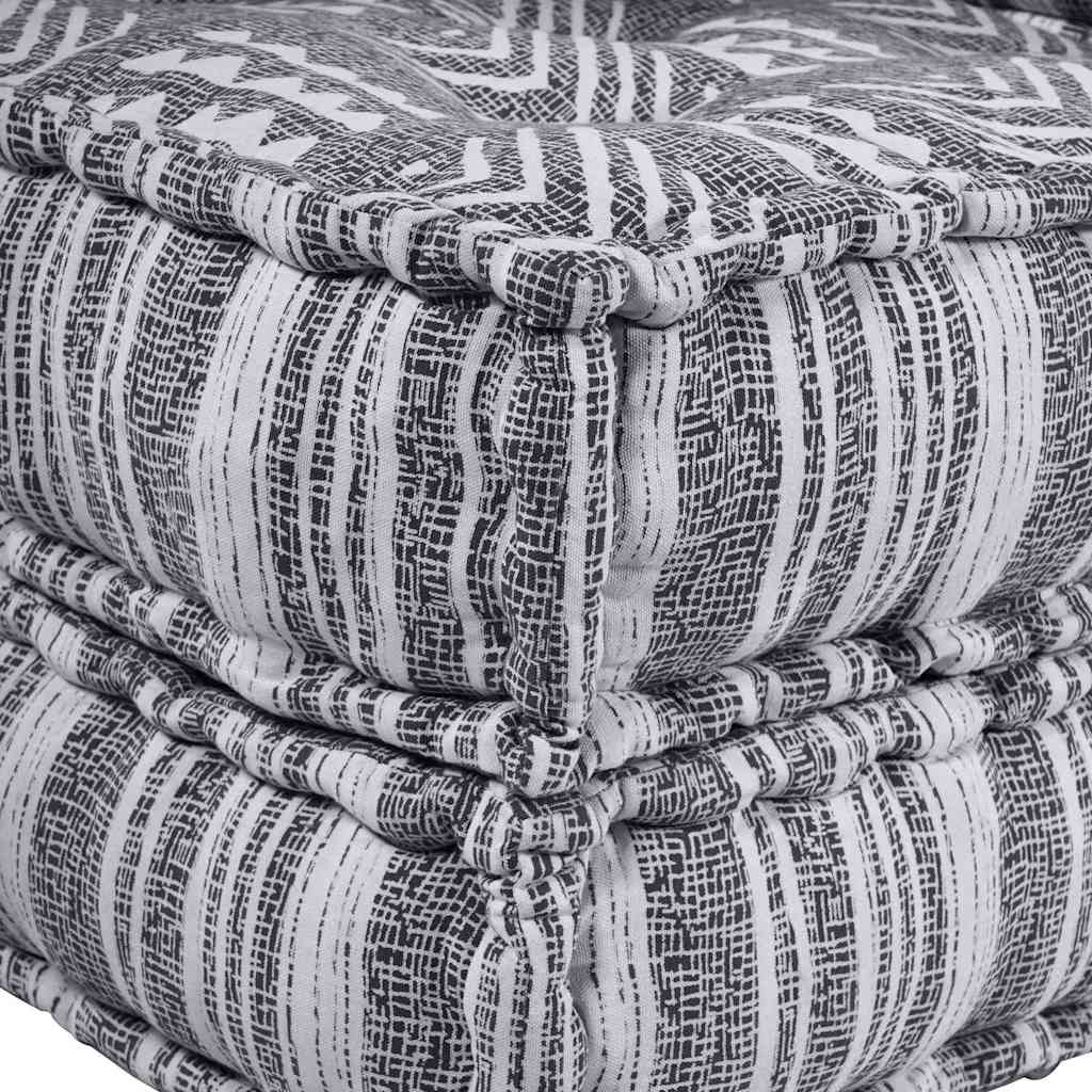 Modularna sofa Sivi Print 70 x 70 x 36 cm Tkanina