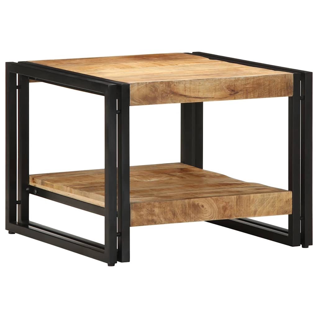 Stol za kavu 50x50x38 cm Puno grubo drvo Mango
