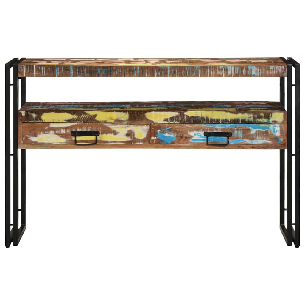 Konzolna stolica 120 x 33 x 75 cm Čvrsto drvo iz reciklaže